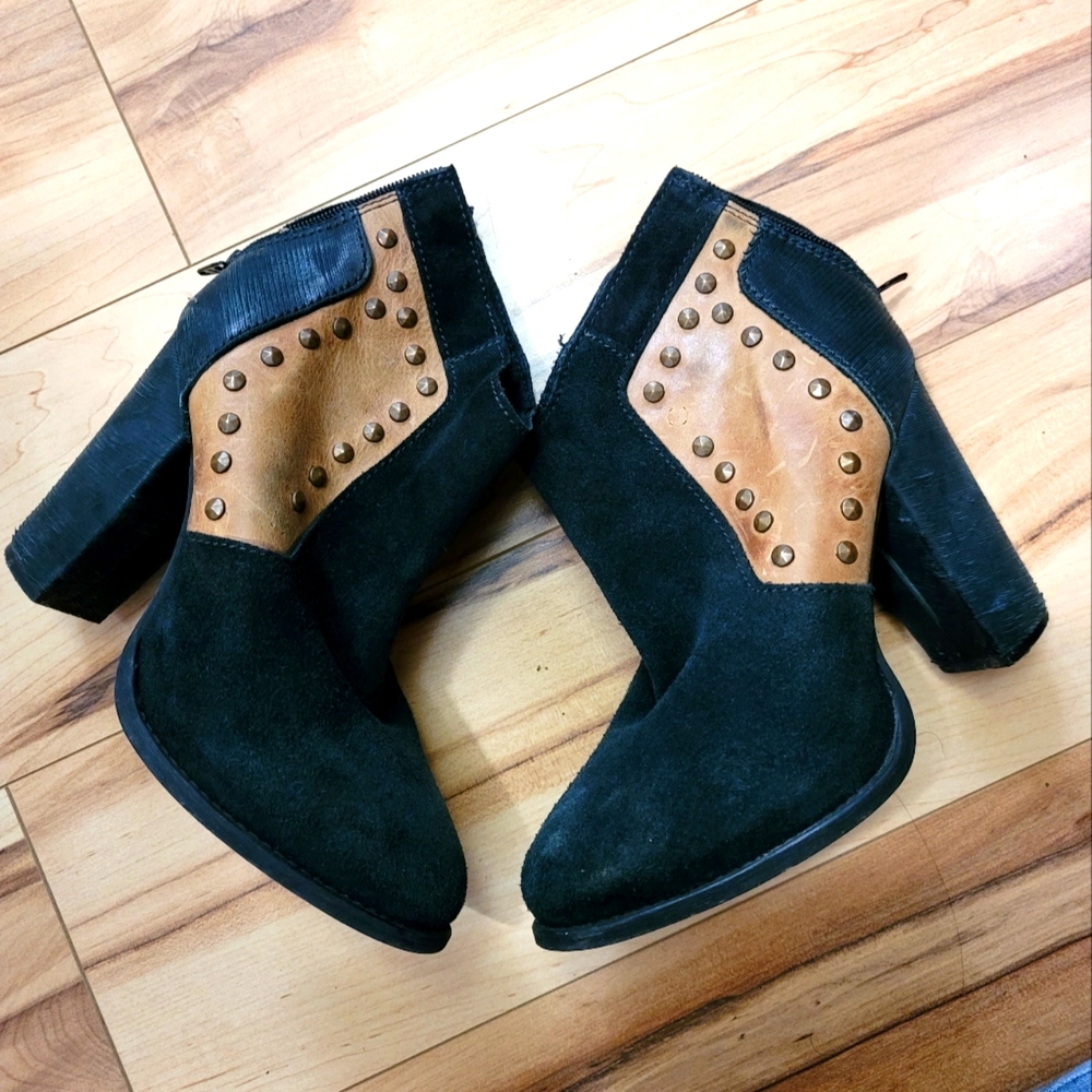 Free People Suede Ankle Boots